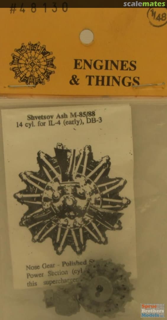Boxart Shvetsov Ash M-85/88 48130 Engines & Things