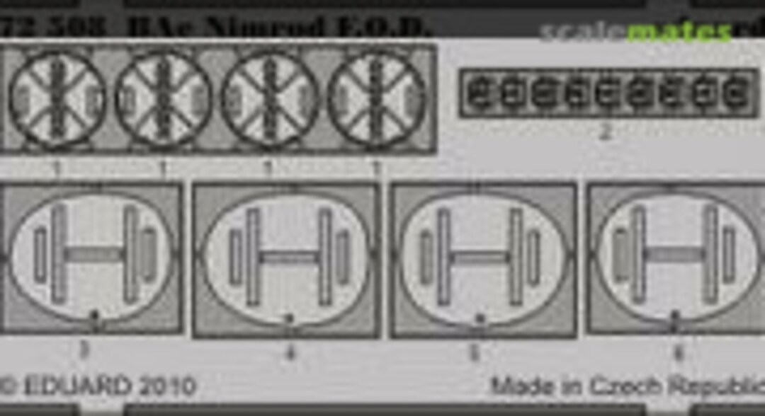 1:72 BAe Nimrod F.O.D. Detail Set (Eduard 72508)