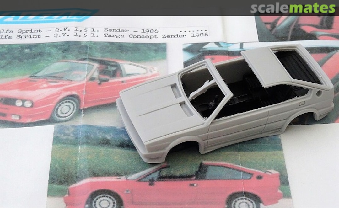 Boxart Alfa Sprint Q.V. Targa 1,5l 291 Alezan Boxart Alfa Sprint Q.V. Targa 1,5l 291 Alezan