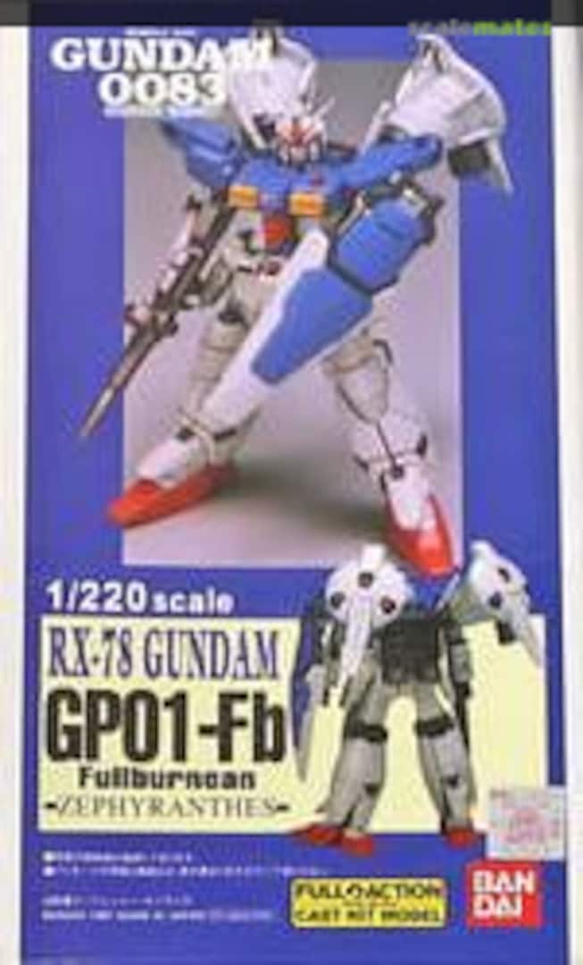 Boxart RX-78 Gundam GP01-Fb Fullburnean Zephyranthes 1706 B-CLUB