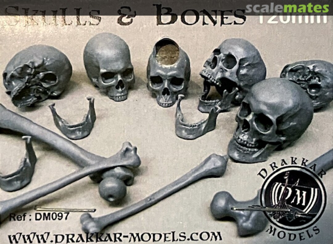 Boxart Skulls and bones DM097 Drakkar Models Boxart Skulls and bones DM097 Drakkar Models