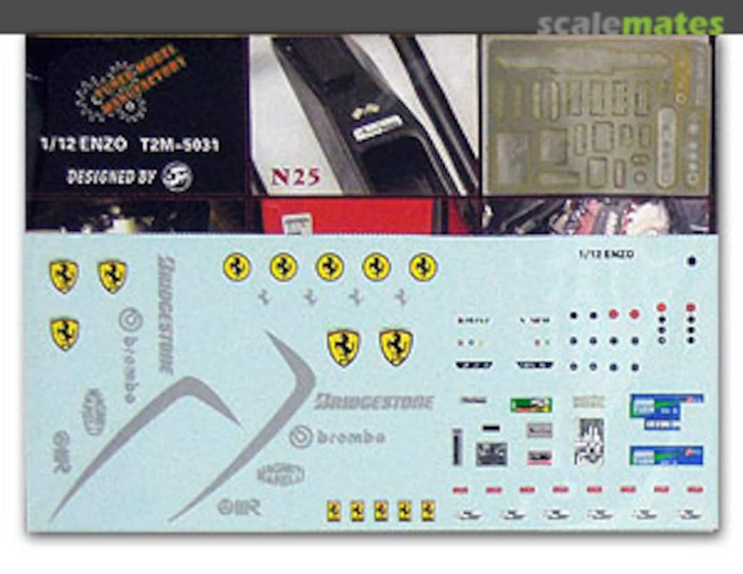 Boxart Enzo Ferrari Grade Up set T2M-5031 Tuner Model Manufactory