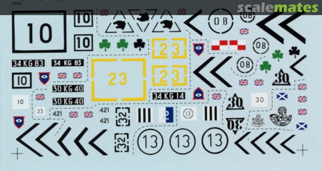 Boxart Warrior ISV/ICV Iraq 2003-4 Operation Telic 35009 Bison Decals