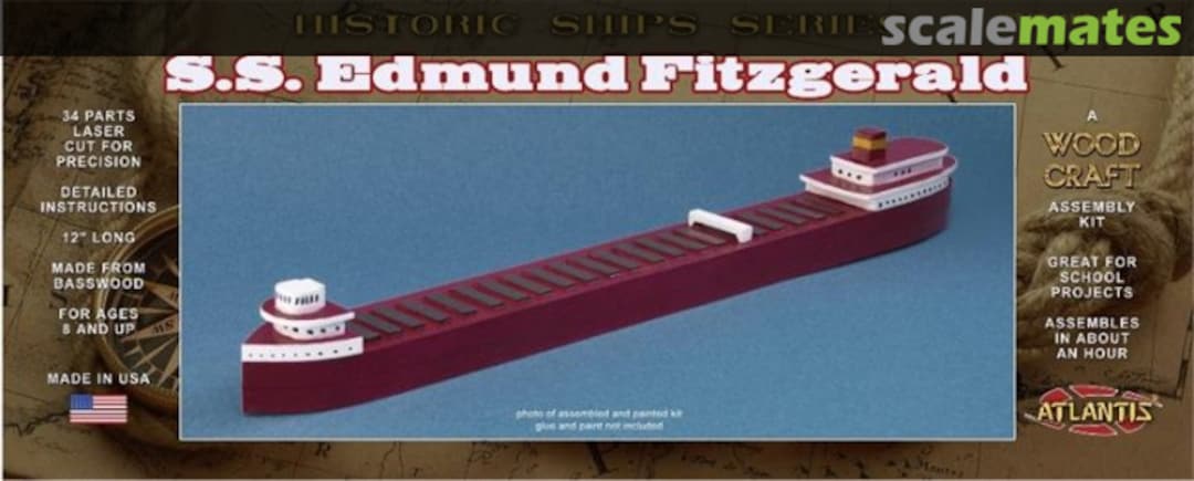 Boxart S.S. Edmund Fitzgerald W001 Atlantis Boxart S.S. Edmund Fitzgerald W001 Atlantis