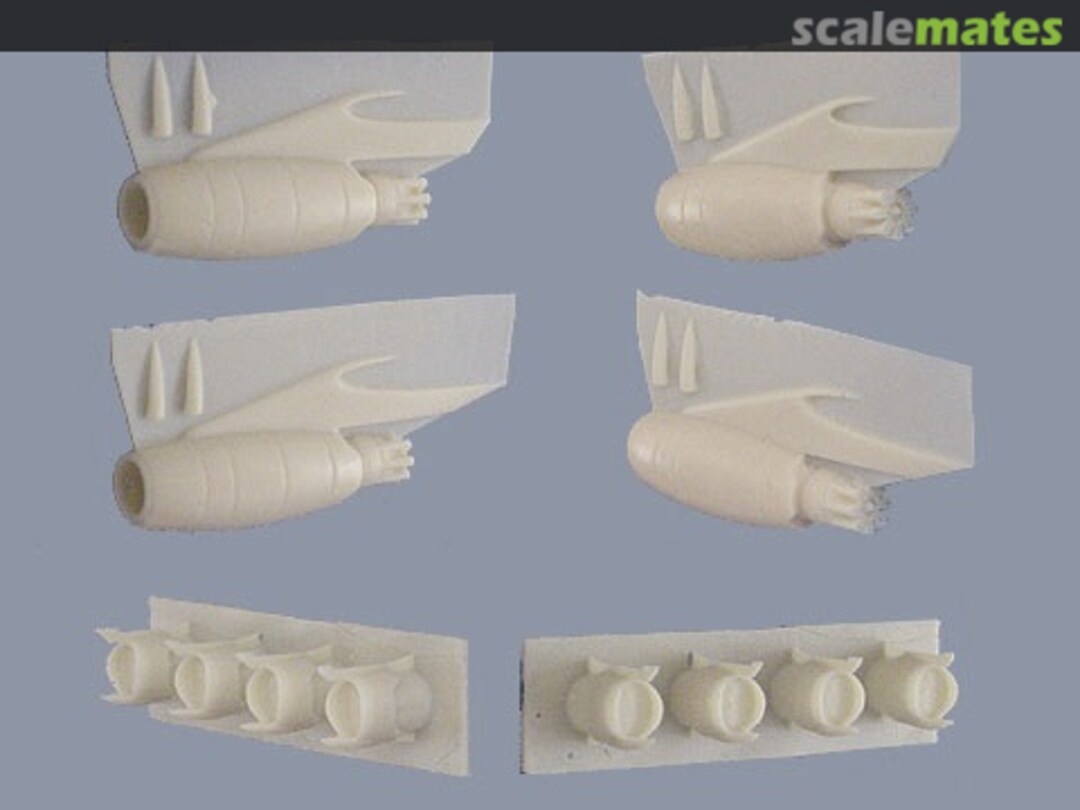 Boxart DC-8-30 Pratt & Whitney JT4A Engines FR14066 F-RSIN Boxart DC-8-30 Pratt & Whitney JT4A Engines FR14066 F-RSIN