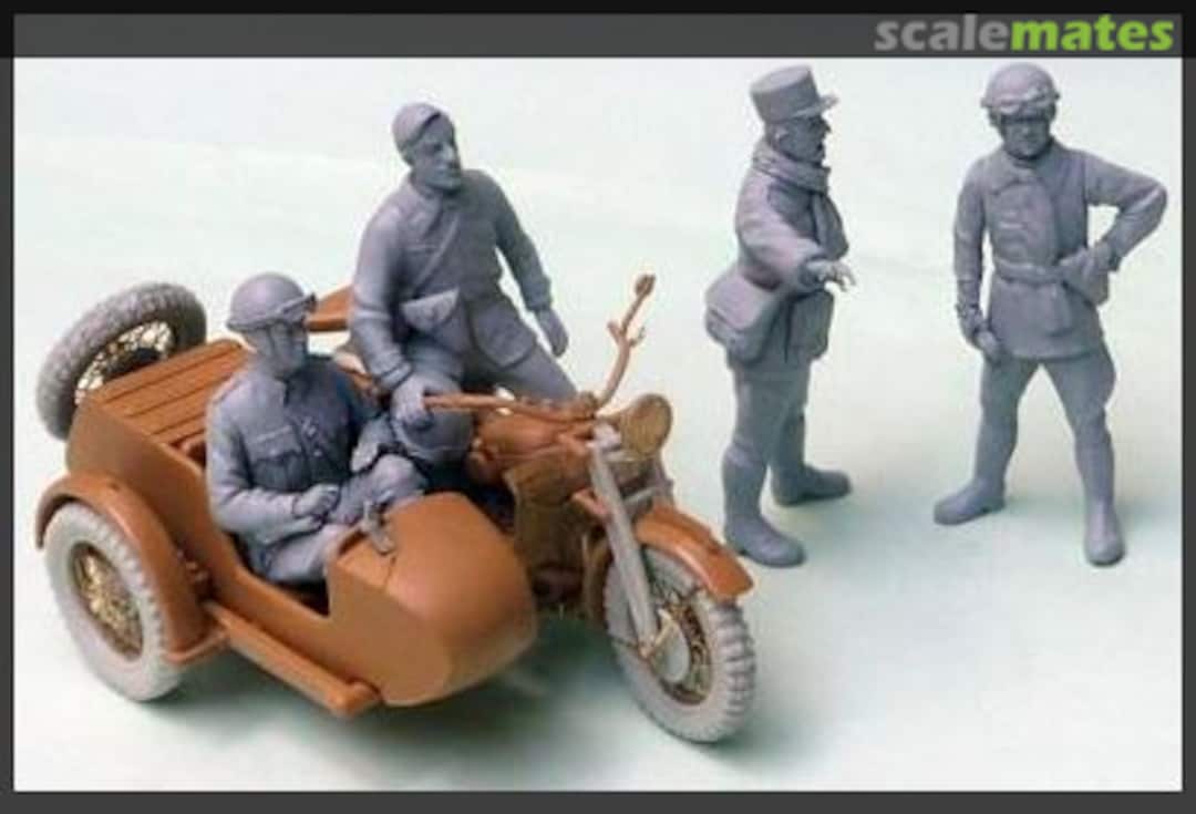 Boxart Gnome-Rhone 800 AX2 w/side car Military Preview 1940 35417 ADV Azimut Boxart Gnome-Rhone 800 AX2 w/side car Military Preview 1940 35417 ADV Azimut