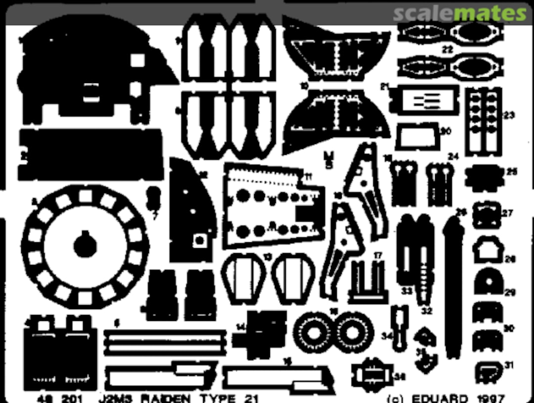 Boxart J2M3 Raiden Type 21 48201 Eduard Boxart J2M3 Raiden Type 21 48201 Eduard