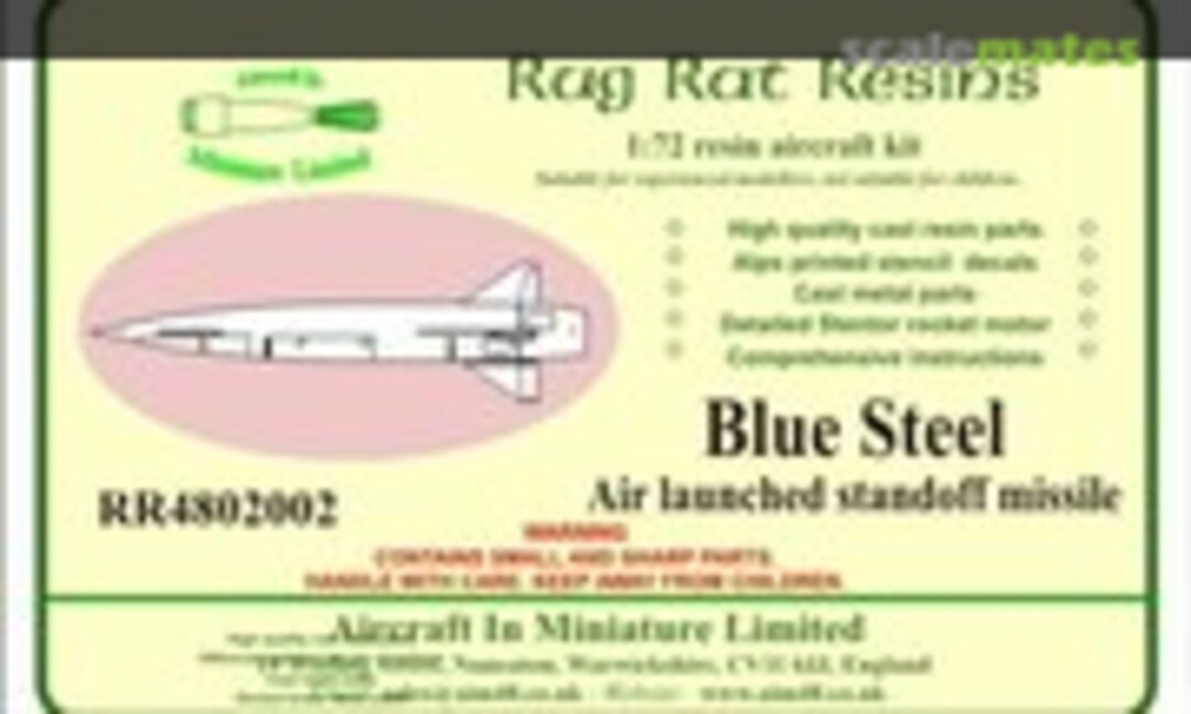 1:48 Blue Steel (Aircraft In Miniature Ltd RR4802002) RR4802002