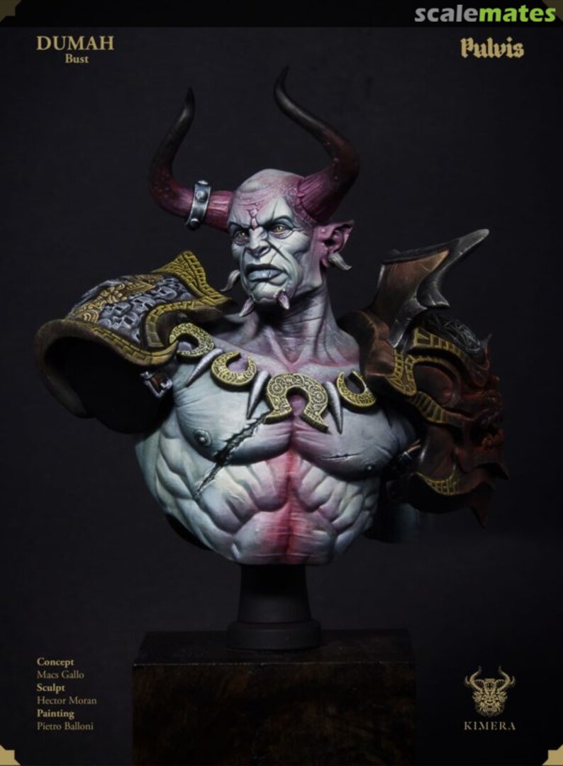 Boxart Dumah Bust KBT-001 Kimera Models Boxart Dumah Bust KBT-001 Kimera Models