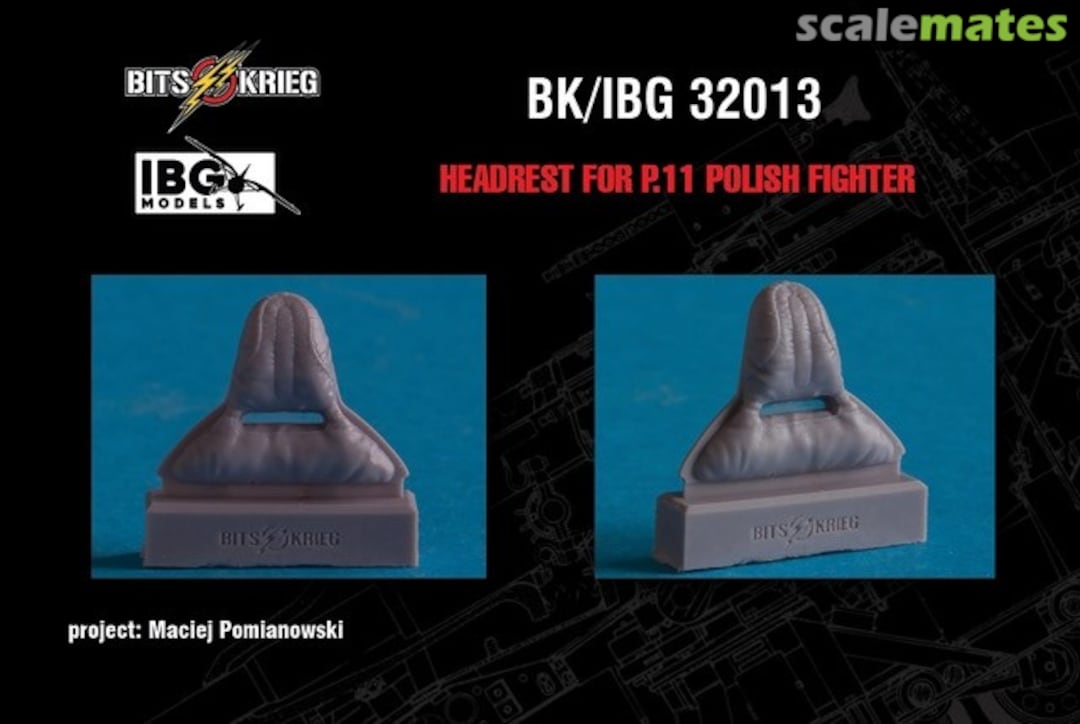 Boxart Headrest for P.11c BK/IBG 32013 BitsKrieg Boxart Headrest for P.11c BK/IBG 32013 BitsKrieg