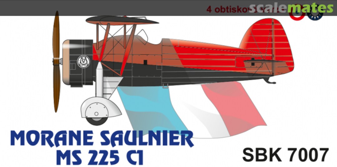 Boxart Morane-Saulnier MS 225 C1 SBK7007 SabreKits Boxart Morane-Saulnier MS 225 C1 SBK7007 SabreKits