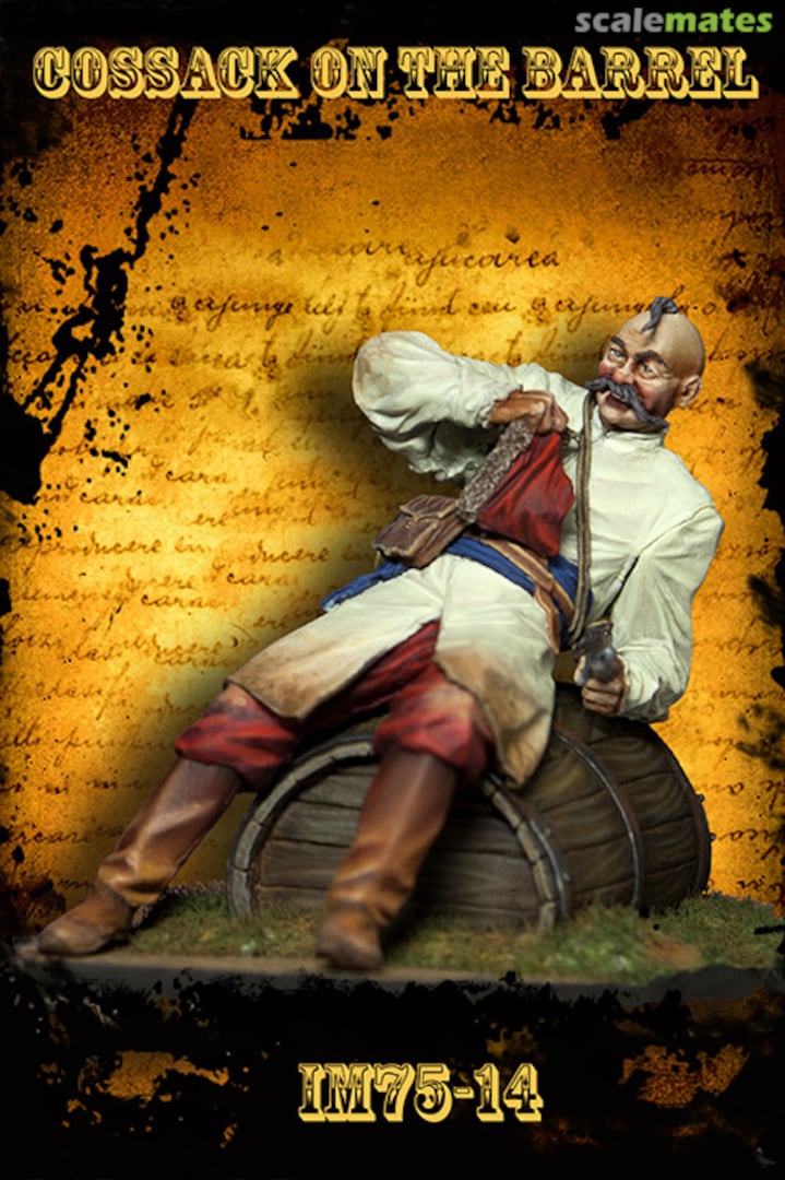 Boxart Cossack on the Barrel IM75-14 Irbis-Miniatures