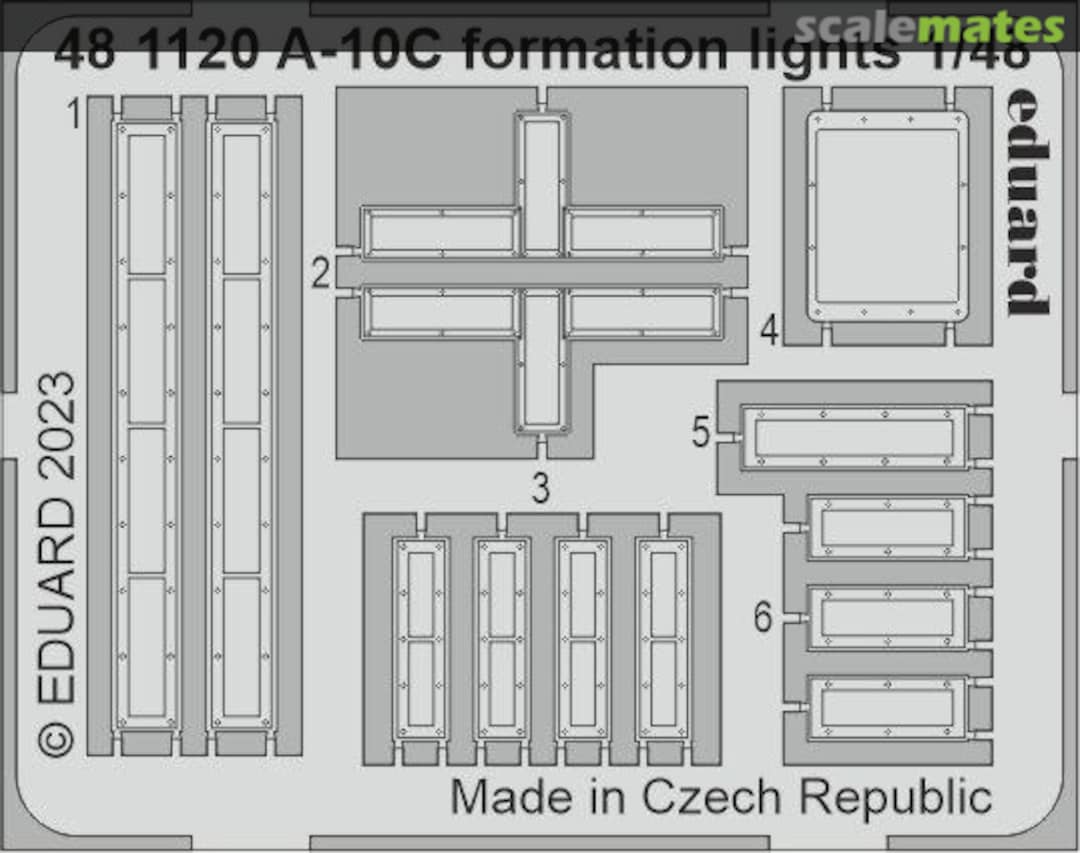 Boxart A-10C formation lights 481120 Eduard Boxart A-10C formation lights 481120 Eduard