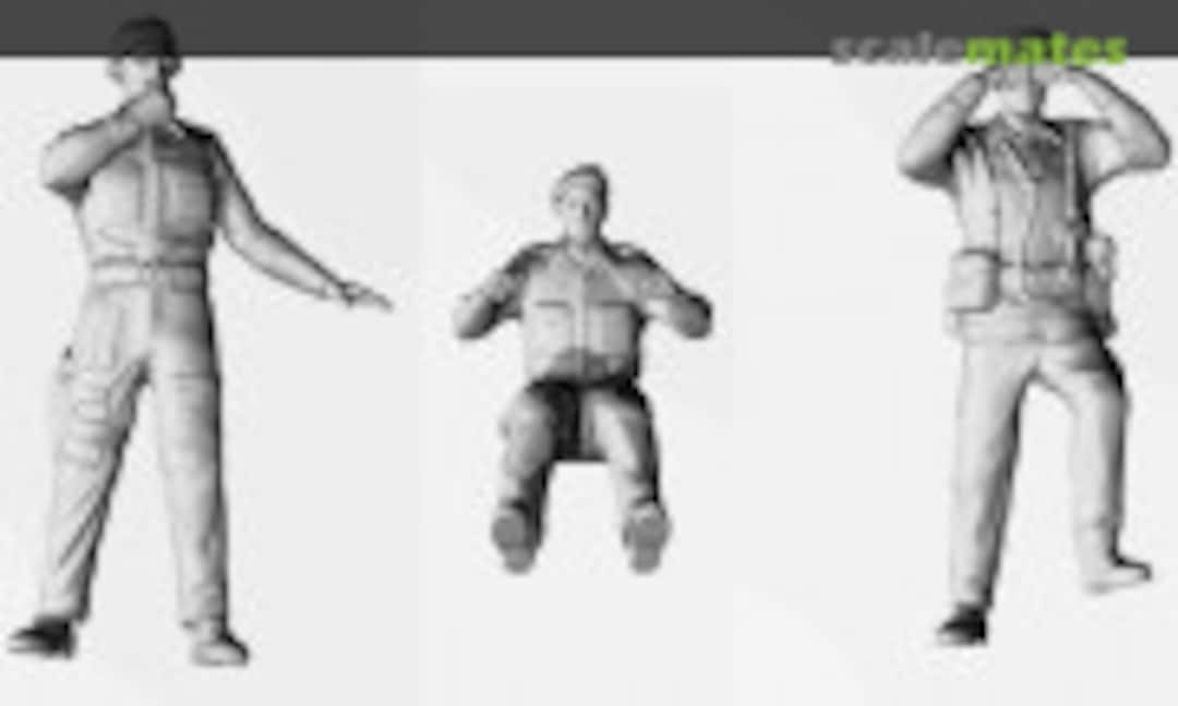 1:72 British Armoured Car/Tank Crew Mediterrian (Attack Hobby Kits RE 72503) RE 72503