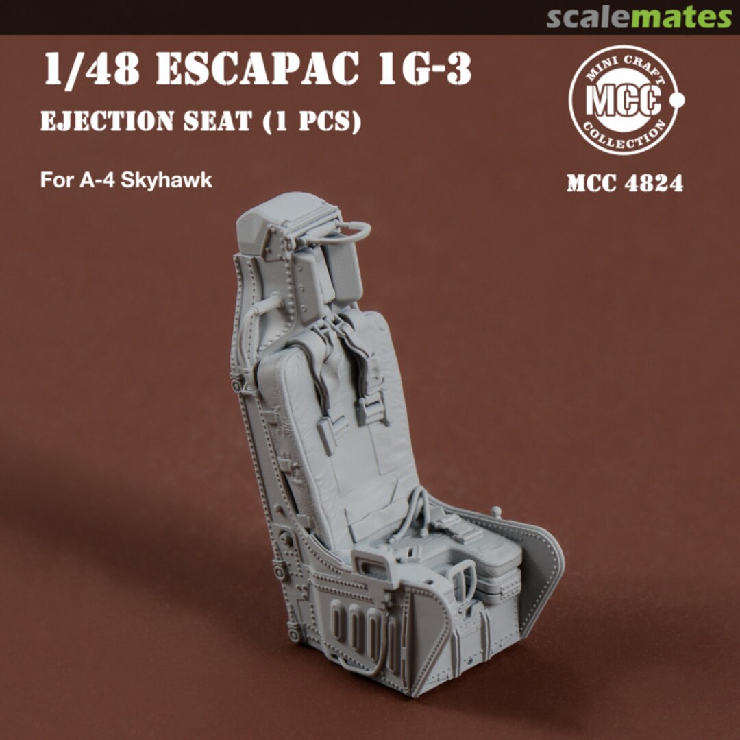 Boxart Escapac 1G-3 Ejection Seat (1pcs) MCC4824 MINI CRAFT collection Boxart Escapac 1G-3 Ejection Seat (1pcs) MCC4824 MINI CRAFT collection