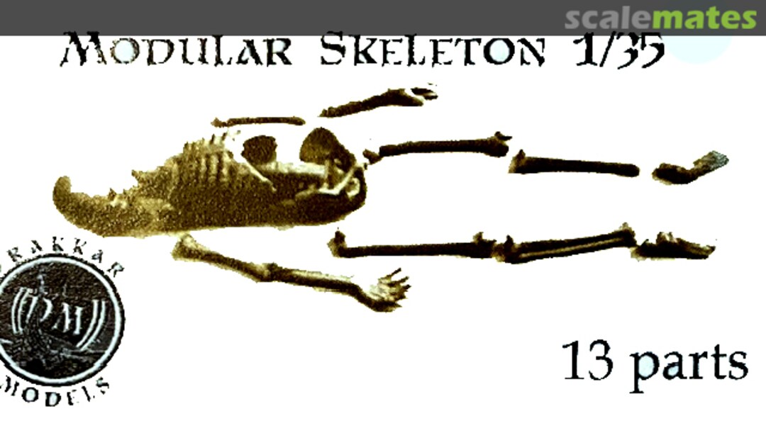 Boxart Modular skeleton DM087 Drakkar Models