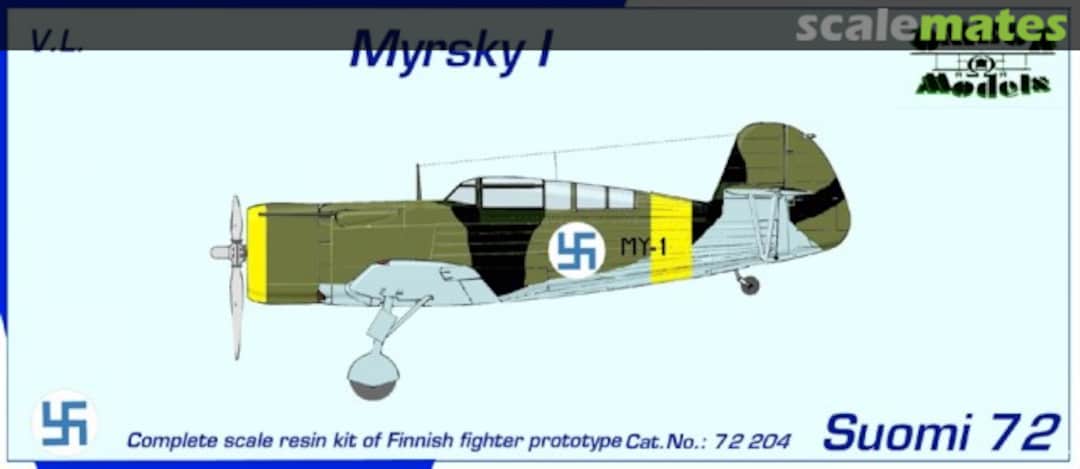 Boxart V.L. Myrsky I 72204 Omega Models Boxart V.L. Myrsky I 72204 Omega Models