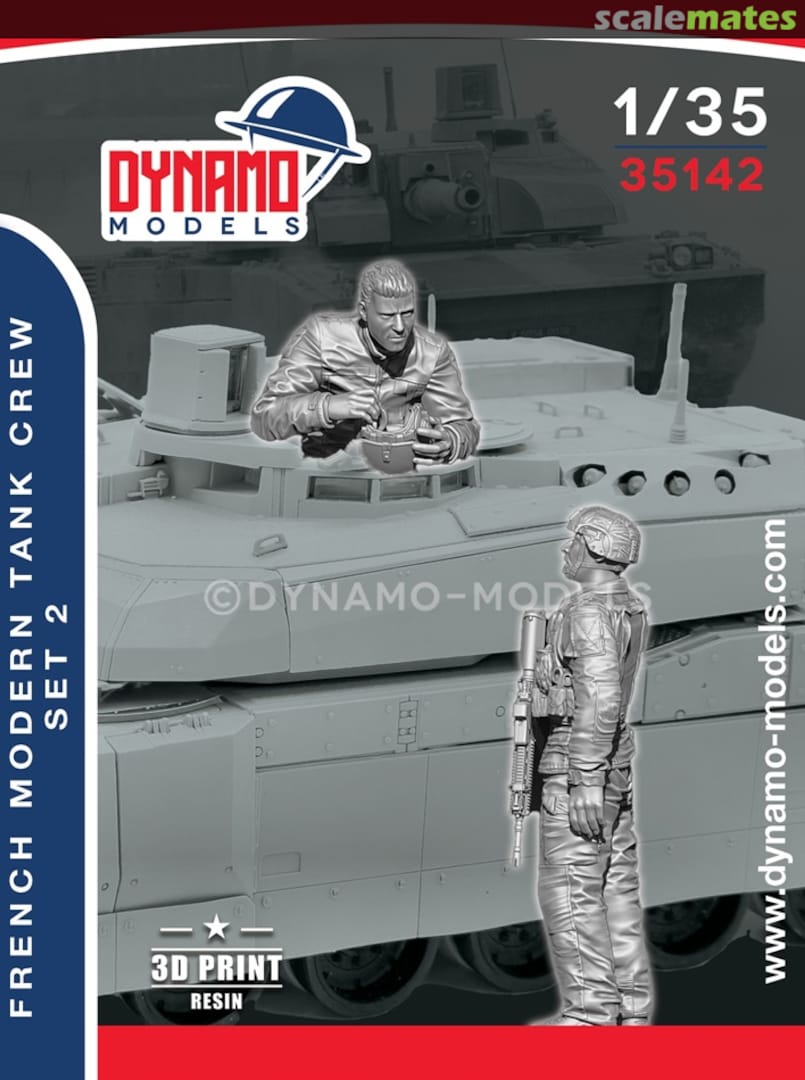 Boxart FRENCH MODERN TANK CREW SET 2 35142 Dynamo Models Boxart FRENCH MODERN TANK CREW SET 2 35142 Dynamo Models