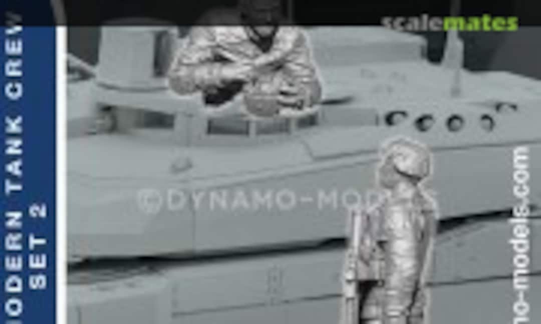 1:35 FRENCH MODERN TANK CREW SET 2 (Dynamo Models 35142) 35142