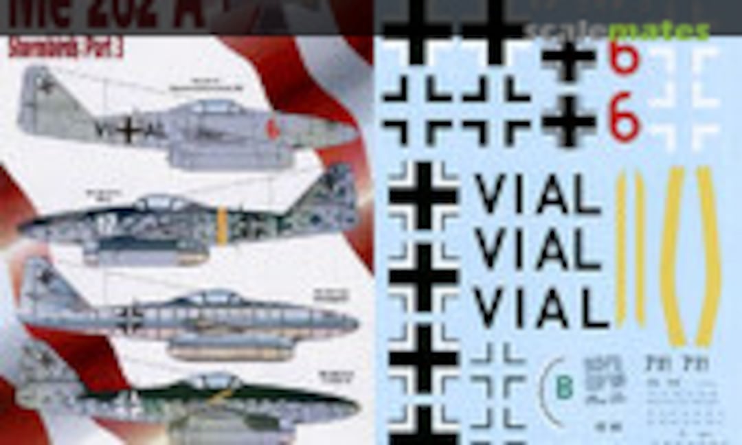 1:32 Me 262 A Stormbirds Part 3 (Cutting Edge Modelworks CED32072) CED32072