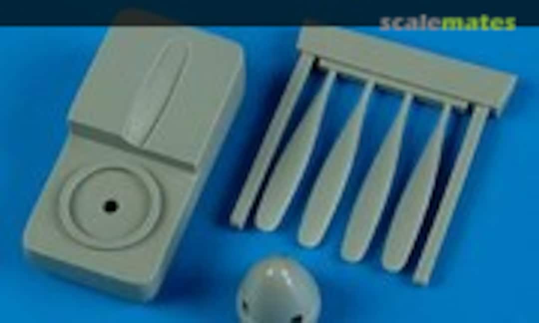 1:72 P-51D/K Mustang - Propeller w/ Tool (Quickboost QB 72 369) QB 72 369