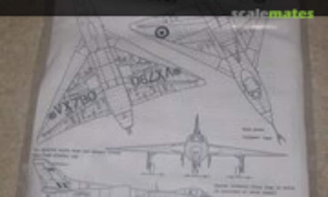 1:72 Avro 707B (Maintrack Models PX-024)