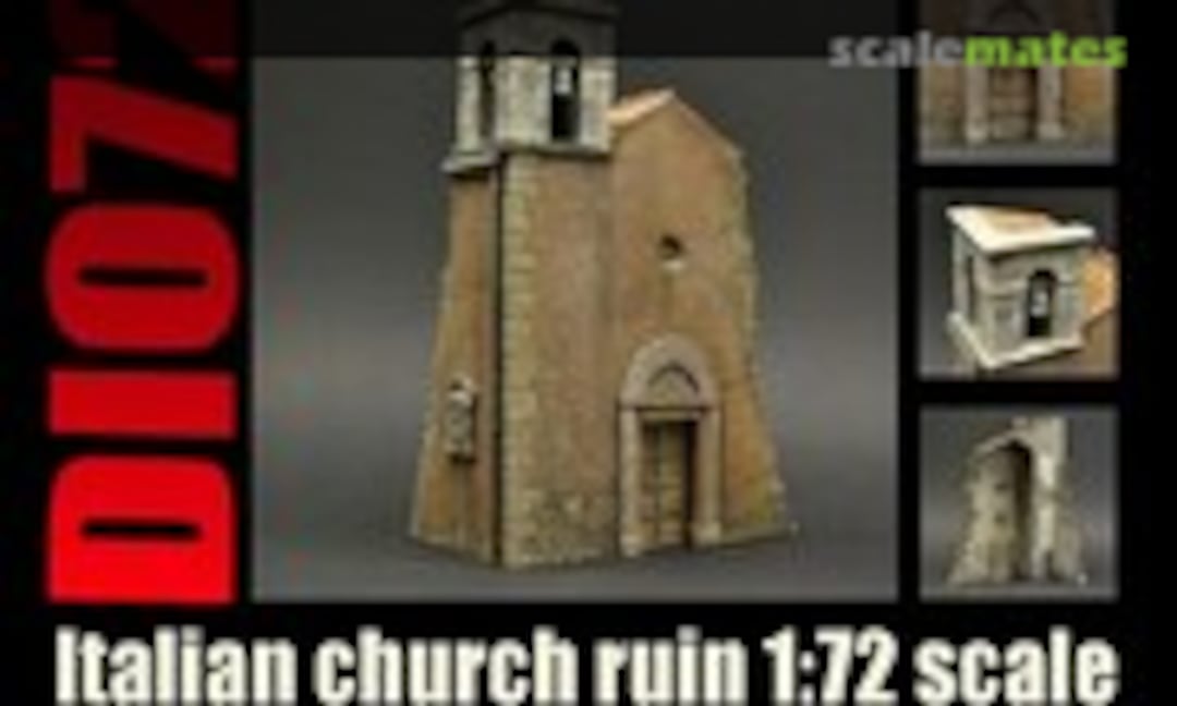 1:72 Italian Church Ruin (DIO72 DIO72-013) DIO72-013