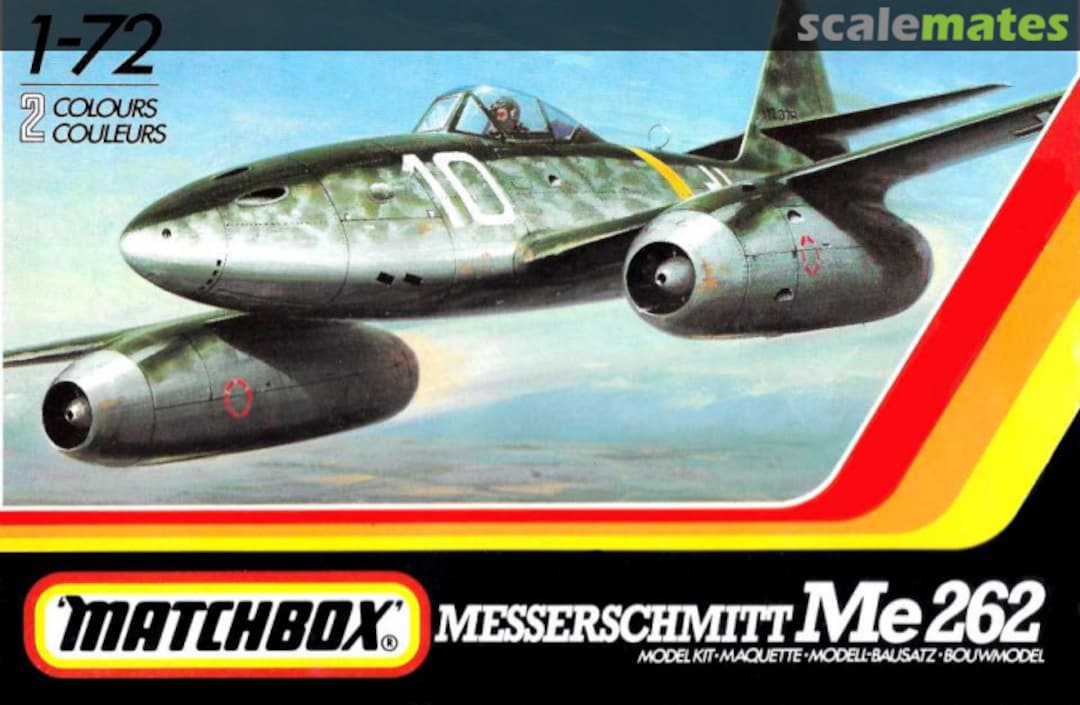 Boxart Messerschmitt Me 262 PK-21 Matchbox Boxart Messerschmitt Me 262 PK-21 Matchbox