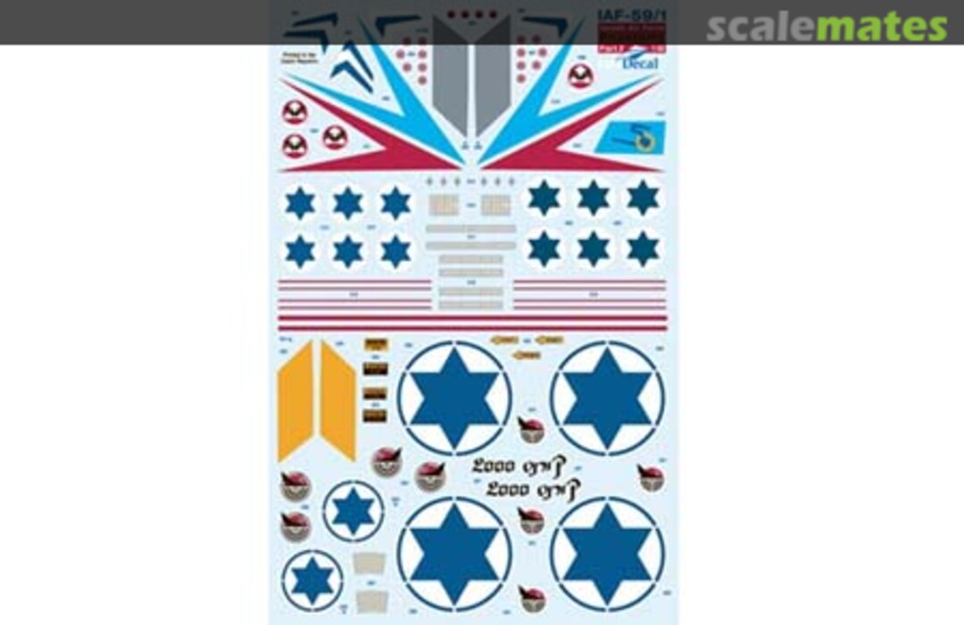 Boxart F-4E/RF-4E Kurnass IAF-59 IsraDecal Studio Boxart F-4E/RF-4E Kurnass IAF-59 IsraDecal Studio