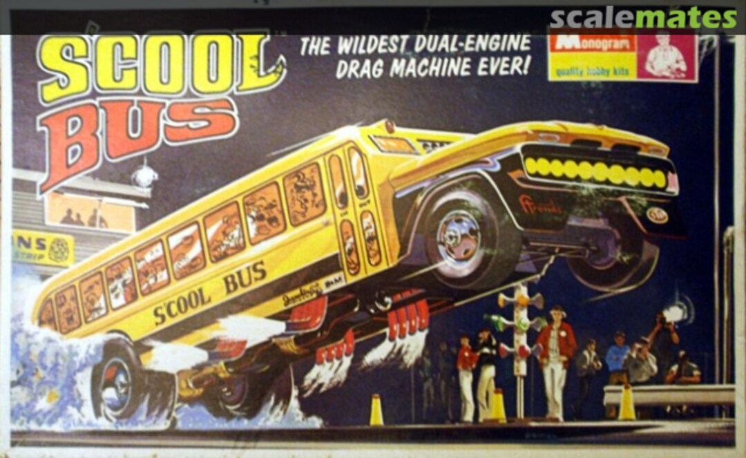 Boxart S'cool Bus 6781 Monogram Boxart S'cool Bus 6781 Monogram