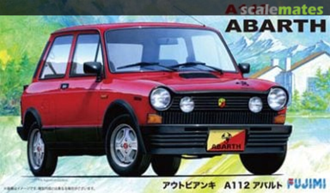 Boxart Autobianchi A112 Abarth 12617 Fujimi Boxart Autobianchi A112 Abarth 12617 Fujimi