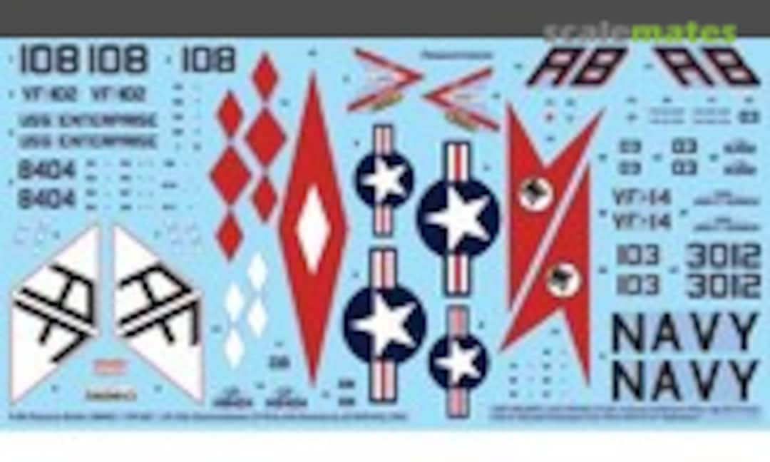 1:48 F-4B US NAVY VF-14 'Tophatters' VF-102 'diamondbacks' (Monokio WD48049) WD48049