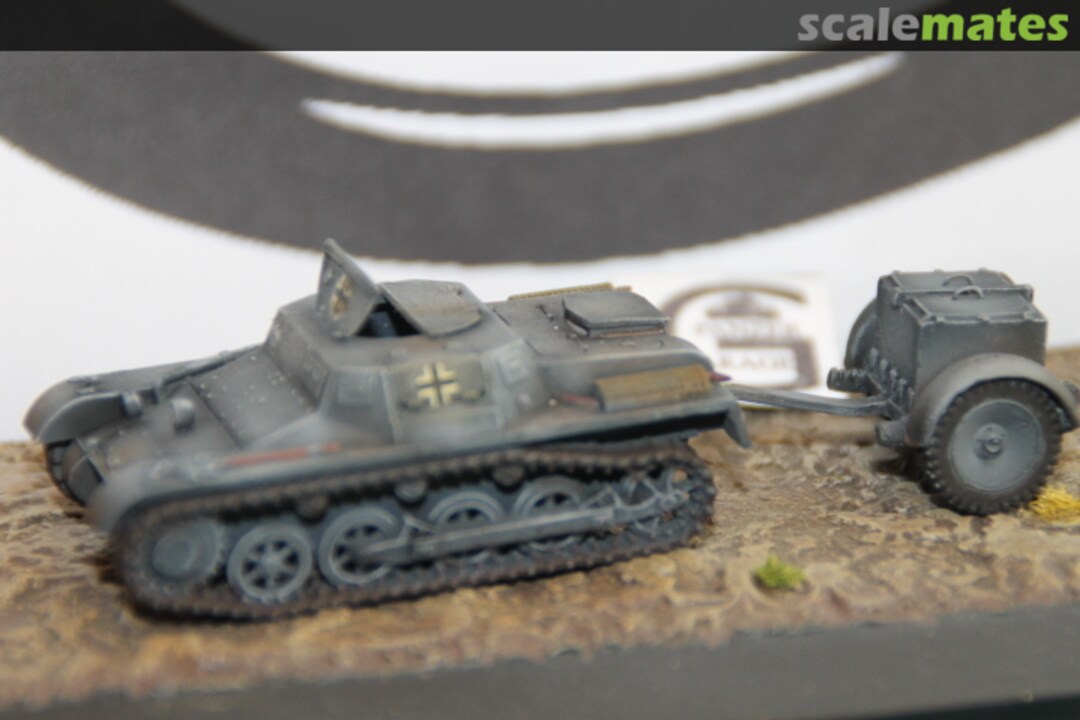 Boxart Pz I A Municion con Remolque 72016 PANZER GARAGE Boxart Pz I A Municion con Remolque 72016 PANZER GARAGE