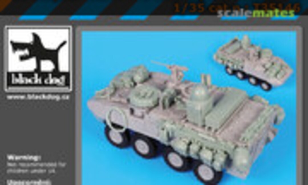 1:35 US Stryker WINT-T B with equip. accessories set (Black Dog T35146) T35146