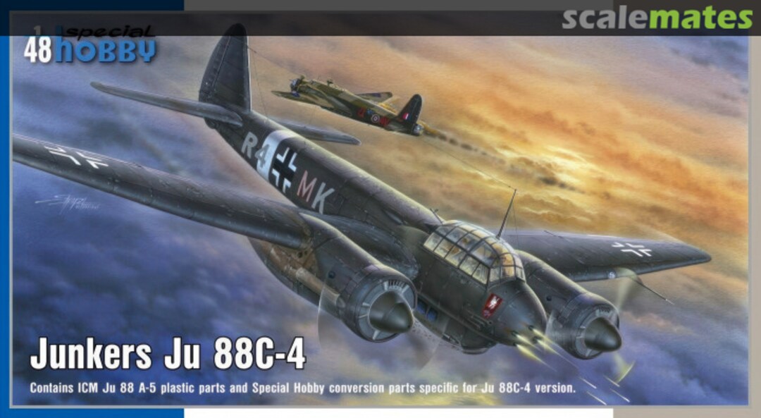 Boxart Junkers Ju 88C-4 SH48177 Special Hobby