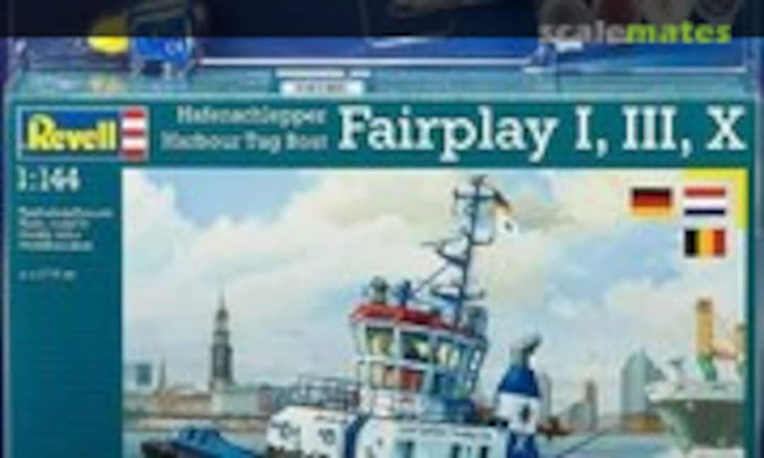 1:144 Hafenschlepper Harbour Tug Boat Fairplay I,III,X (Revell 65213)