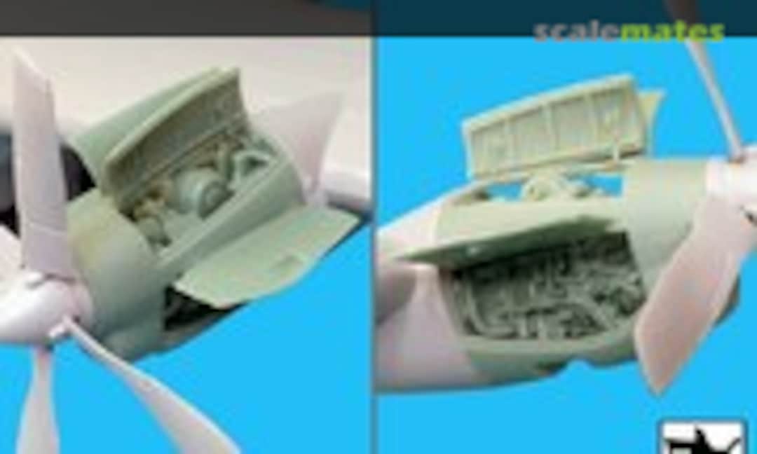 1:72 Lockheed AC-130 H Hercules - 2 engines (Black Dog A72028) A72028