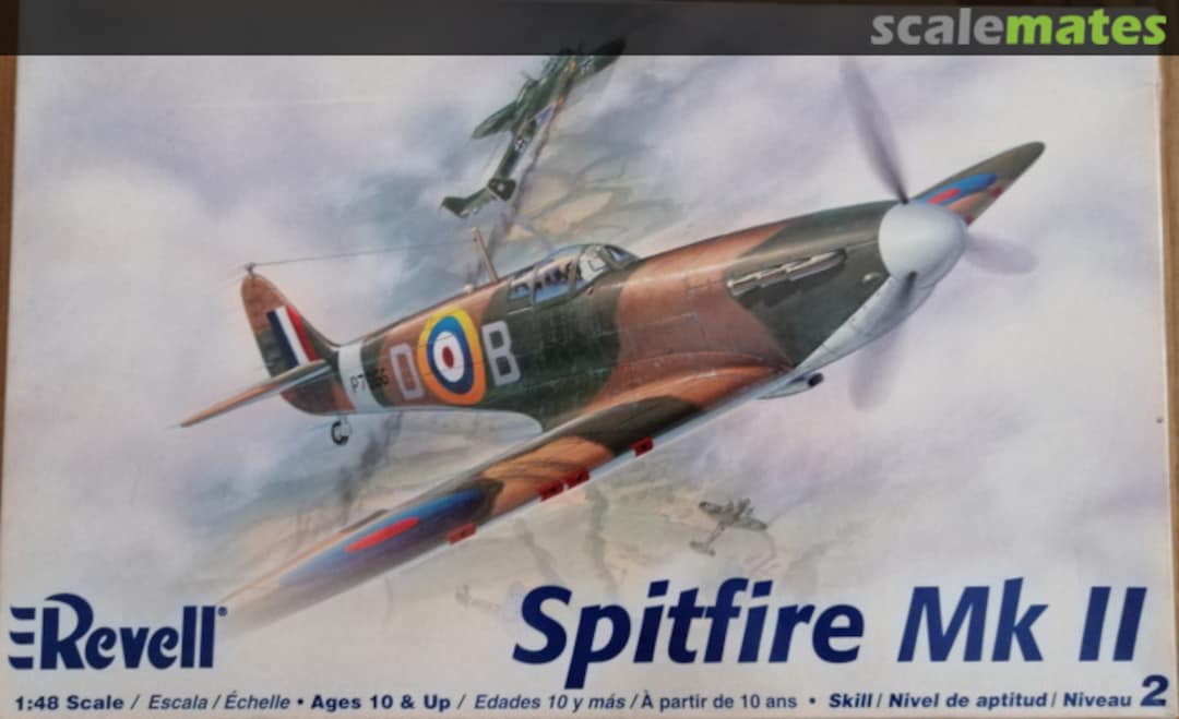 Boxart Spitfire Mk II 85-5239 Revell Boxart Spitfire Mk II 85-5239 Revell
