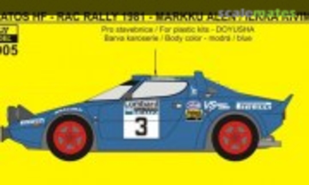1:12 Lancia Stratos HF #3 (REJI Model 12005) 12005