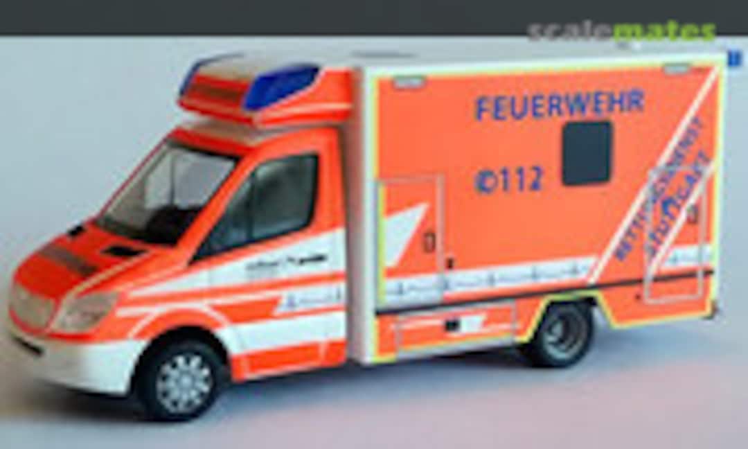1:87 Mercedes Benz Sprinter RTW Feuerwehr Stuttgart (Herpa 909877)