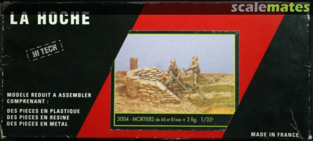Boxart Morter 60 and 81mm with 3 figures 3004 La Hoche Boxart Morter 60 and 81mm with 3 figures 3004 La Hoche