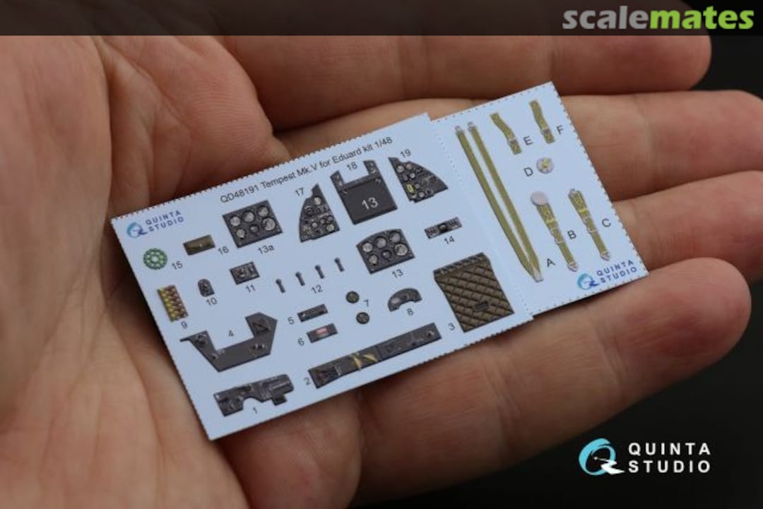 Contents Tempest Mk.V interior 3D decals QD48191 Quinta Studio Contents Tempest Mk.V interior 3D decals QD48191 Quinta Studio