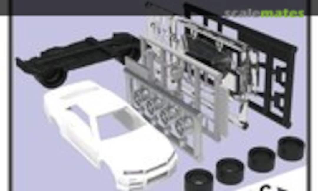 1:12 Auto Kit - 1 for Figures + resin tools (masking tape) (Tori Factory ID-07) ID-07