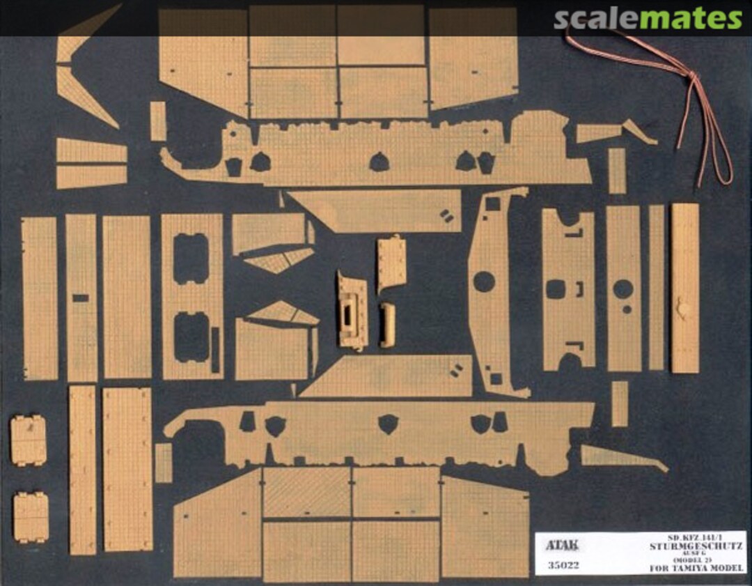 Boxart Sd.Kfz.141/1 Sturmgeschütz Ausf.G 35022 Atak Model Boxart Sd.Kfz.141/1 Sturmgeschütz Ausf.G 35022 Atak Model