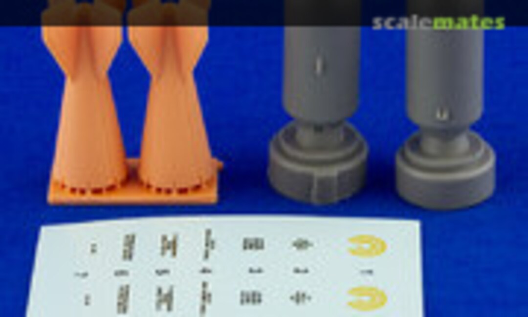 1:48 2000 Lb Bomb AN-M66A2 equipped with Conical Fin Assembly M130 (2 pcs.) (CMK 4459)