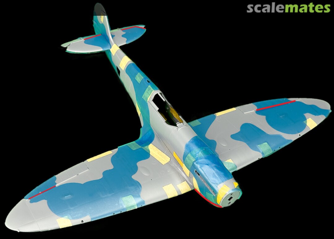 Boxart Spitfire Mk. I RAF Type B Camouflage Masks 32008 Hawaiian Air Depot Boxart Spitfire Mk. I RAF Type B Camouflage Masks 32008 Hawaiian Air Depot