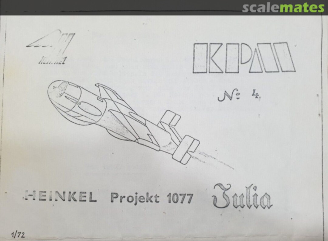 Boxart Heinkel Projekt 1077 Julia 4 KPM Boxart Heinkel Projekt 1077 Julia 4 KPM