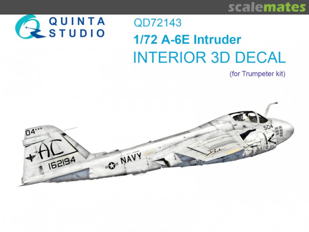 Boxart A-6E Intruder interior 3D decals QD72143 Quinta Studio Boxart A-6E Intruder interior 3D decals QD72143 Quinta Studio