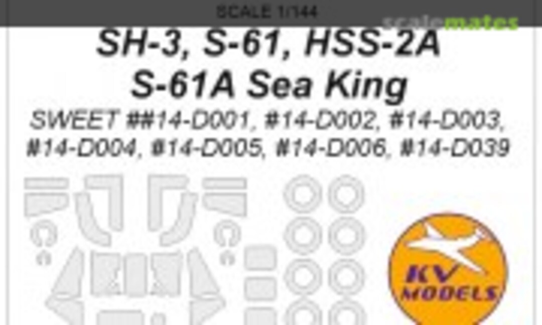 1:144 SH-3 / S-61 / HSS-2A Seaking (KV Models 14514)