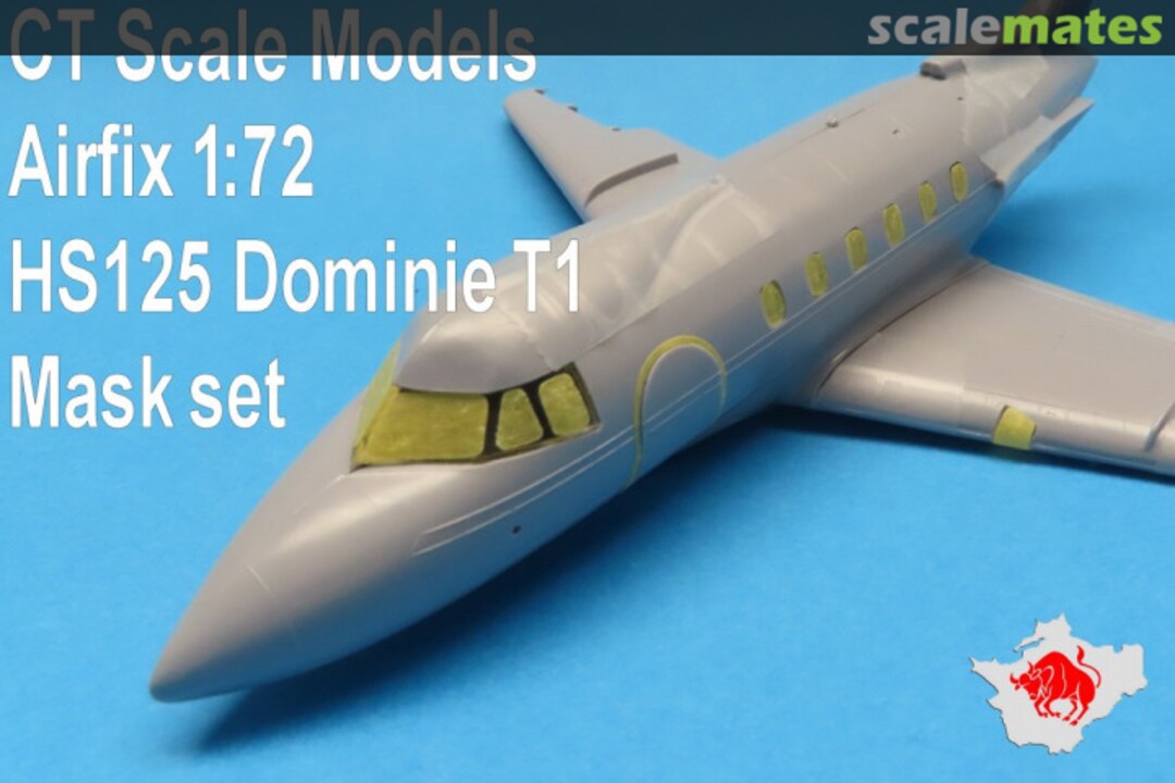 Boxart HS.125 Dominie T1 masks CTM013A CT Scale Models Boxart HS.125 Dominie T1 masks CTM013A CT Scale Models
